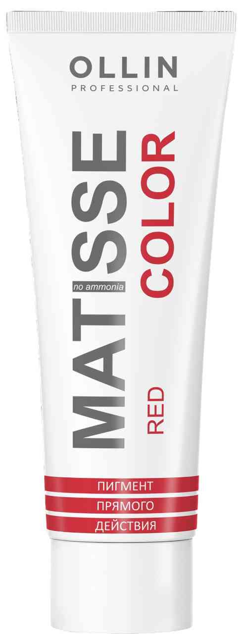 Пигмент прямого действия Ollin Professional Matisse Color red/красный