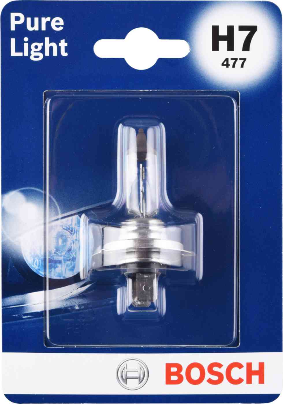 Лампа галогенная автомобильная Bosch Pure Light H7 12V