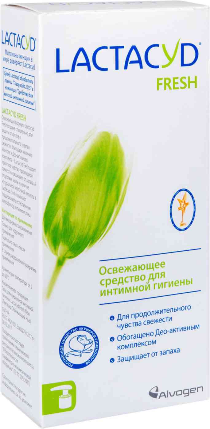 Гель для интимной гигиены Lactacyd Fresh