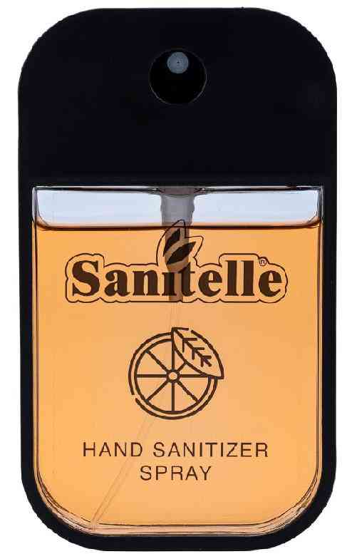 Спрей для рук антисептический Sanitelle апельсин-бергамот