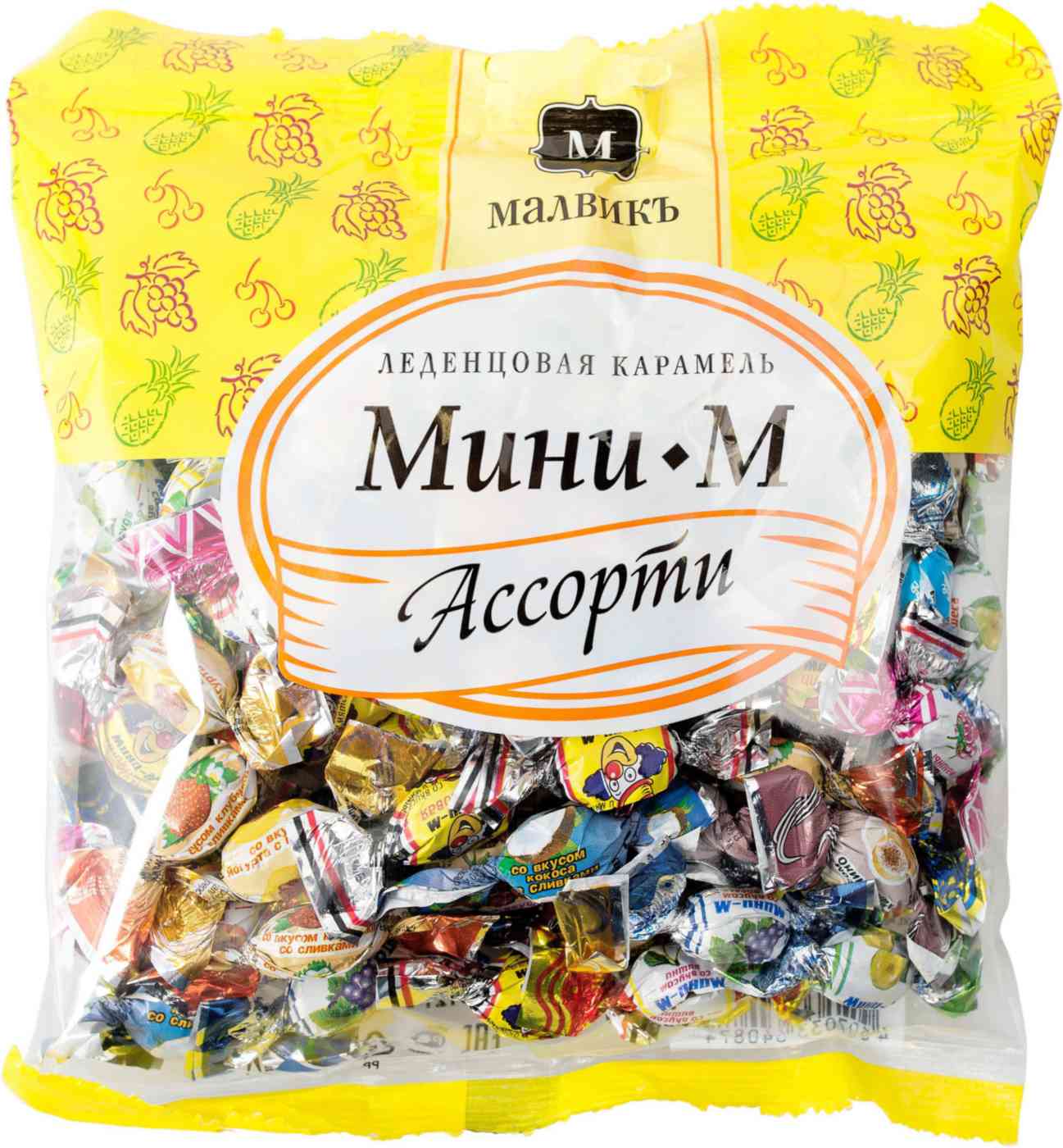 Карамель леденцовая Малвикъ Мини-М Ассорти