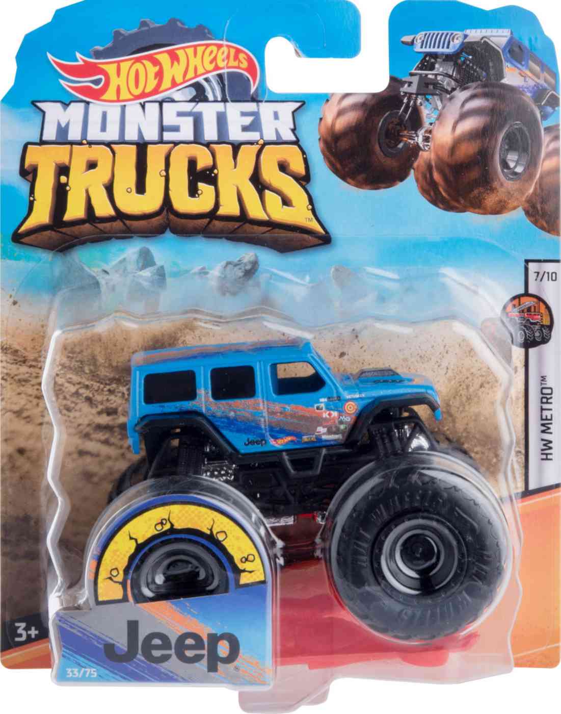 Машинка Hot Wheels Jeep Monster Trucks в ассортименте