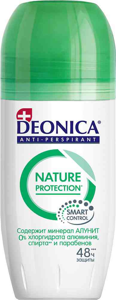 Антиперспирант ролл Deonica Nature protection 48 часов