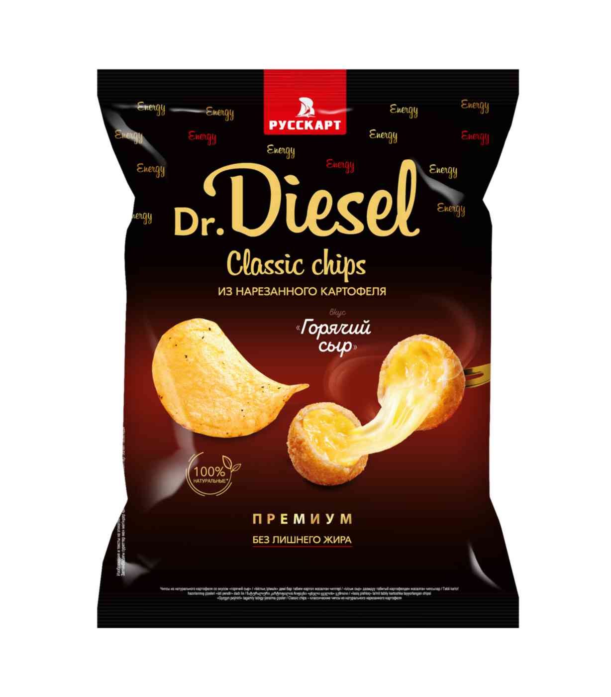 Чипсы Dr.Diesel Горячий сыр