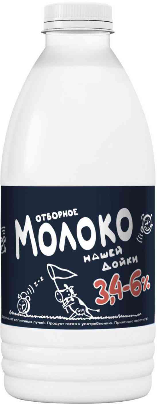 Молоко отборное Нашей дойки 3,4-6%