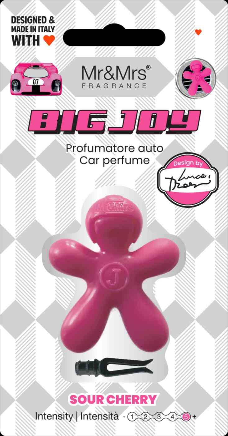 Ароматизатор для автомобиля Mr&Mrs Big Joy Fuchsia sour cherry