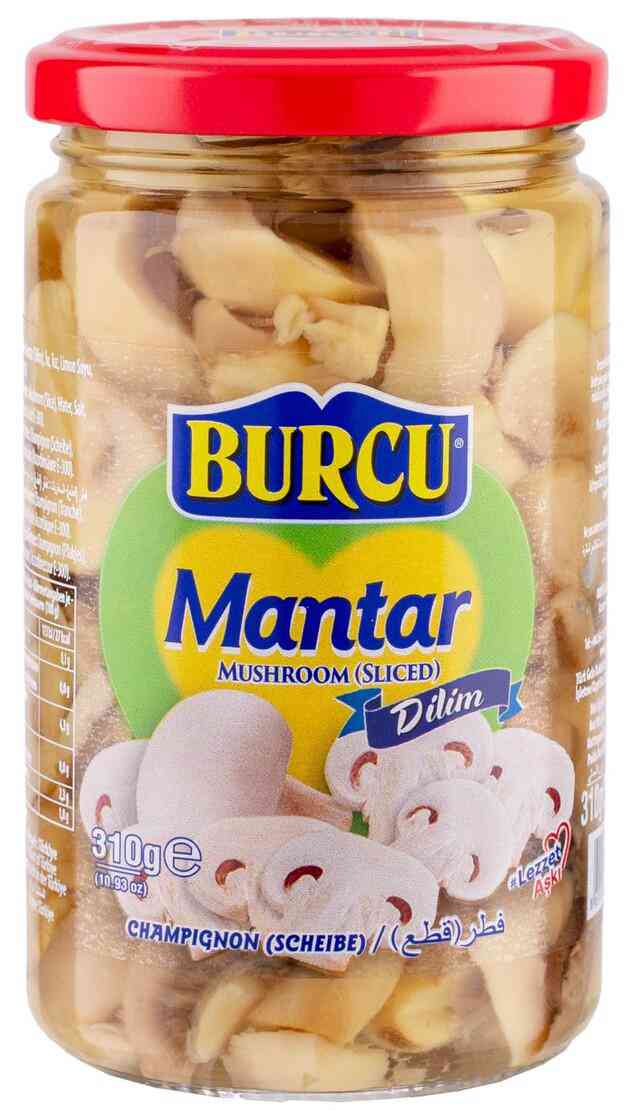 Грибы шампиньоны Burcu резанные