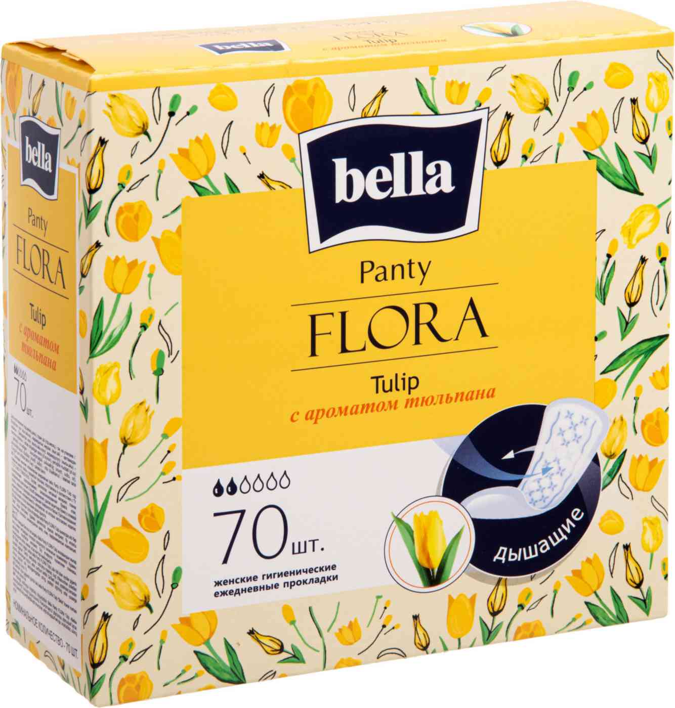 Прокладки ежедневные Bella Flora Tulip