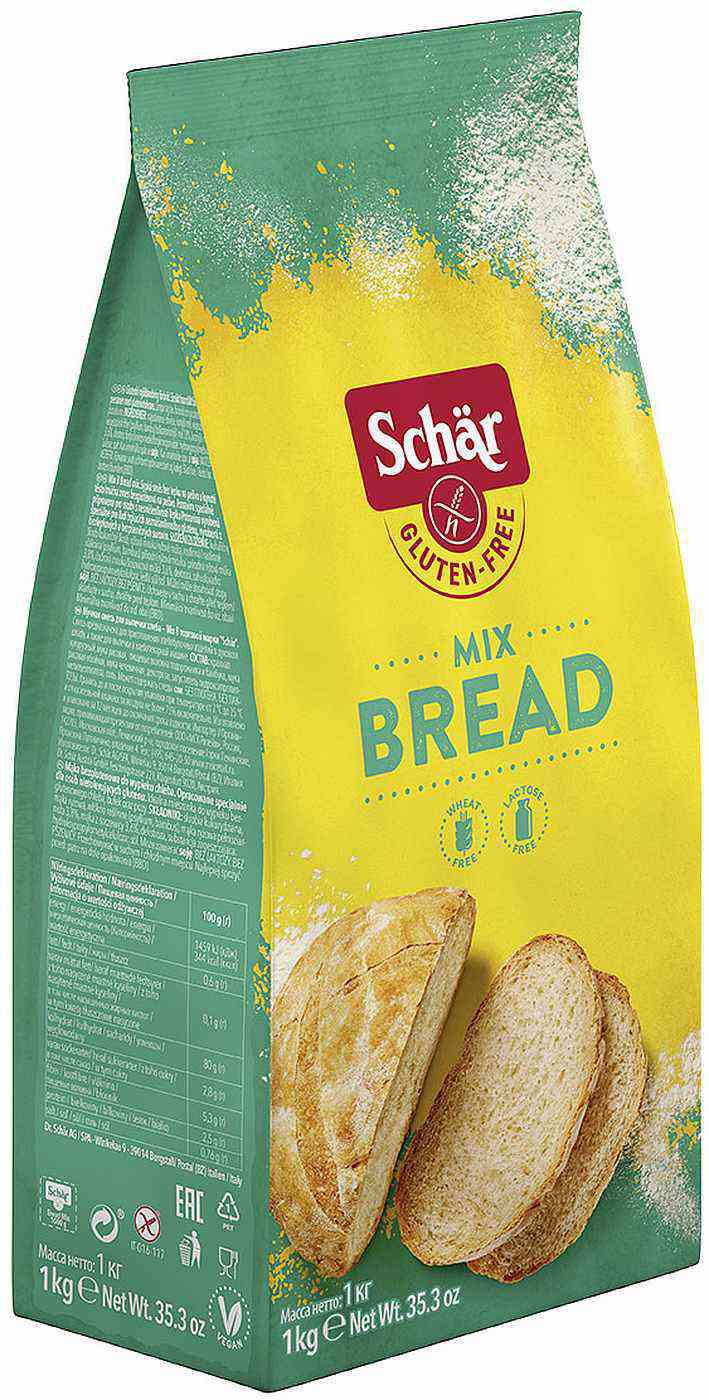 Мучная смесь для выпечки хлеба Schar Mix B без глютена