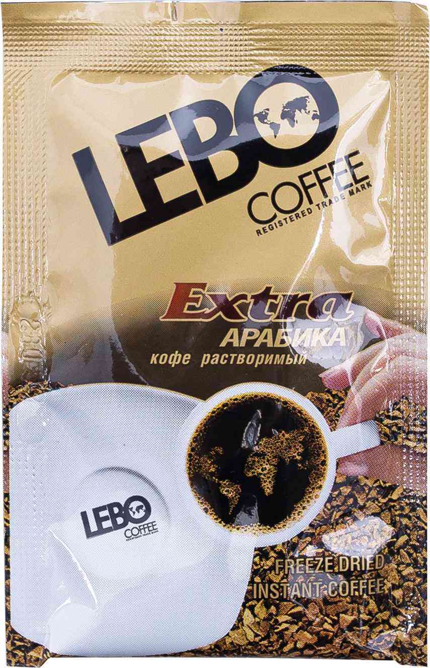 Кофе растворимый Lebo Extra Арабика сублимированный