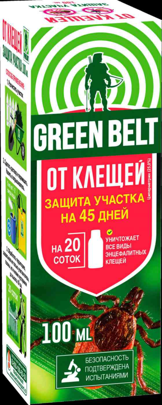 Инсектицид от клещей Грин Бэлт