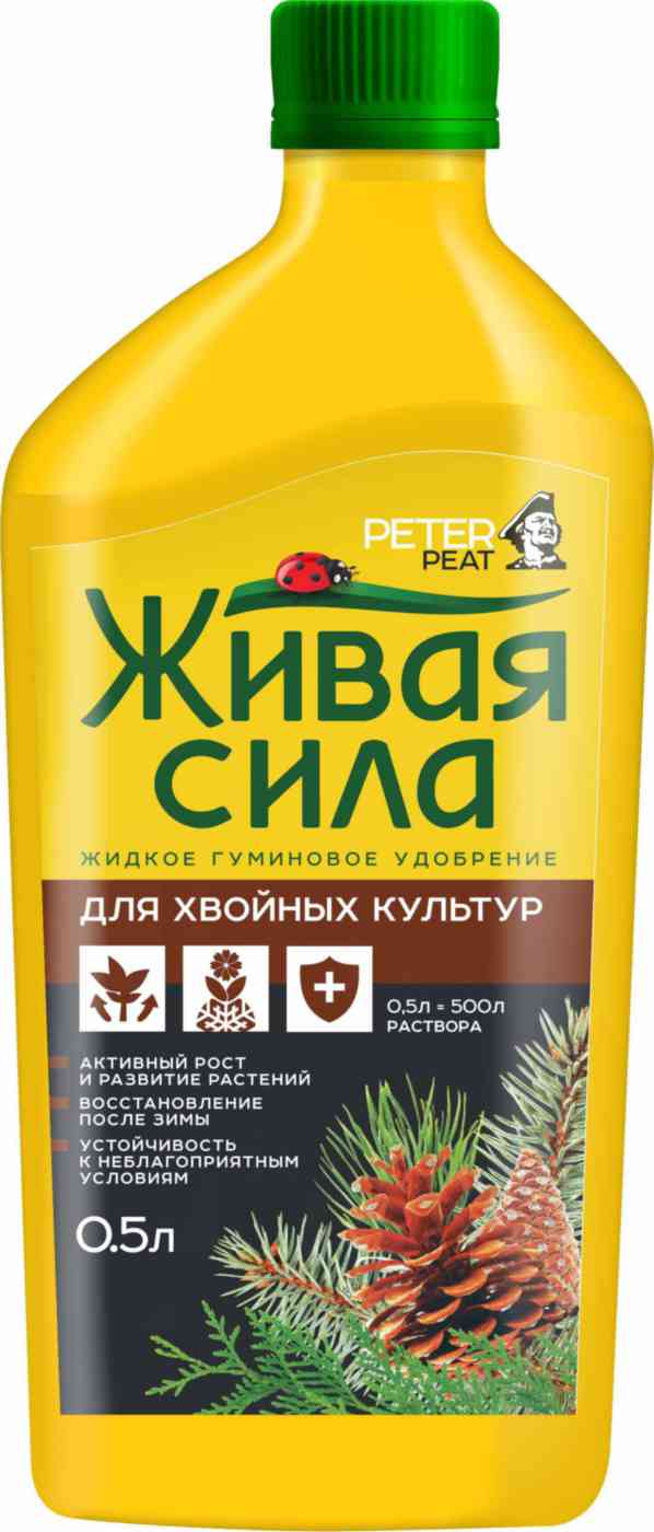 Удобрение жидкое гуминовое Peter Peat для хвойных растений