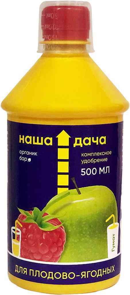 Удобрение гумат Наша Дача для плодово-ягодных
