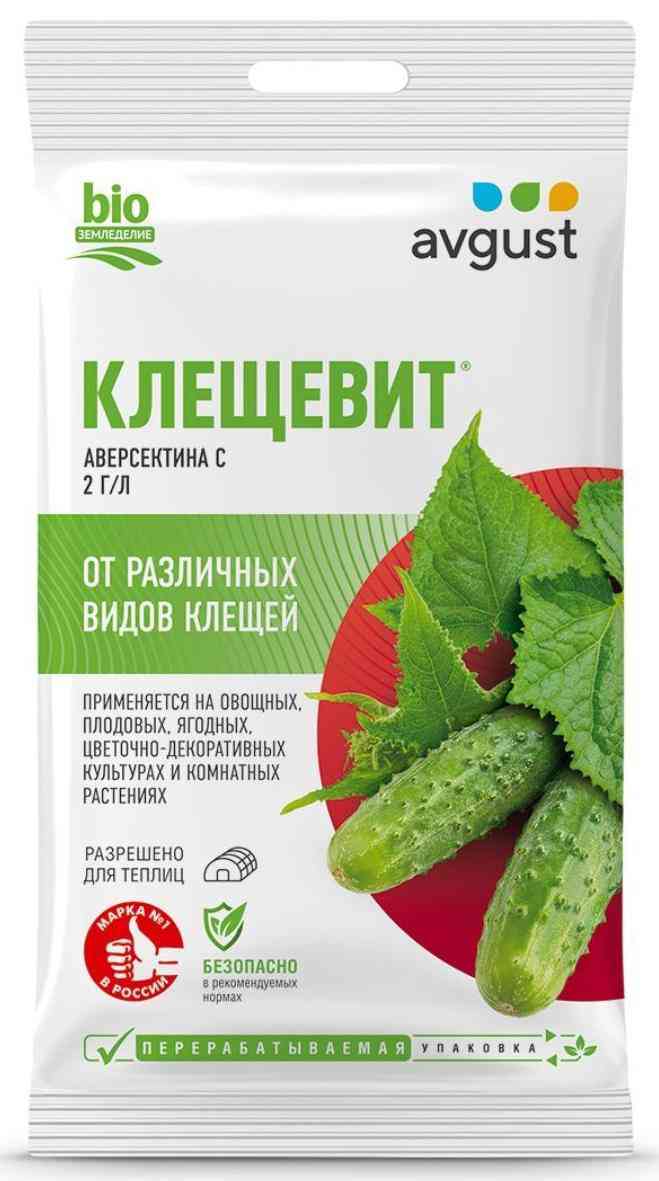 Инсектицид от клещей Avgust Клещевит