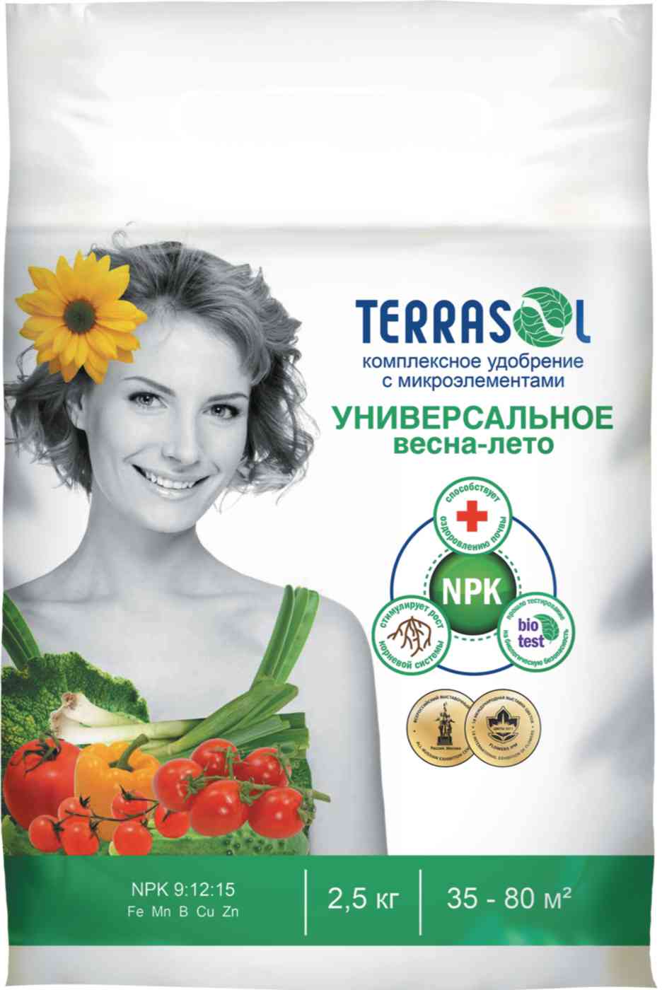 Удобрение комплексное универсальное TerraSol Весна-лето
