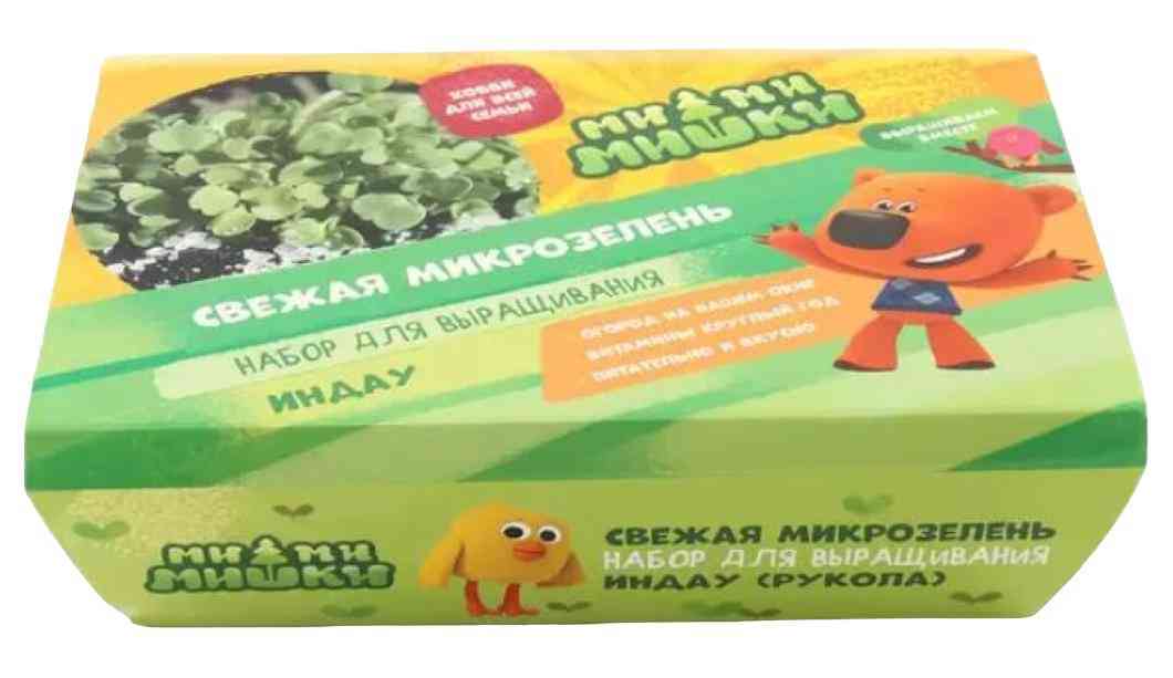Набор для выращивания микрозелени АгроСидсТрейд Индау (Рукола)