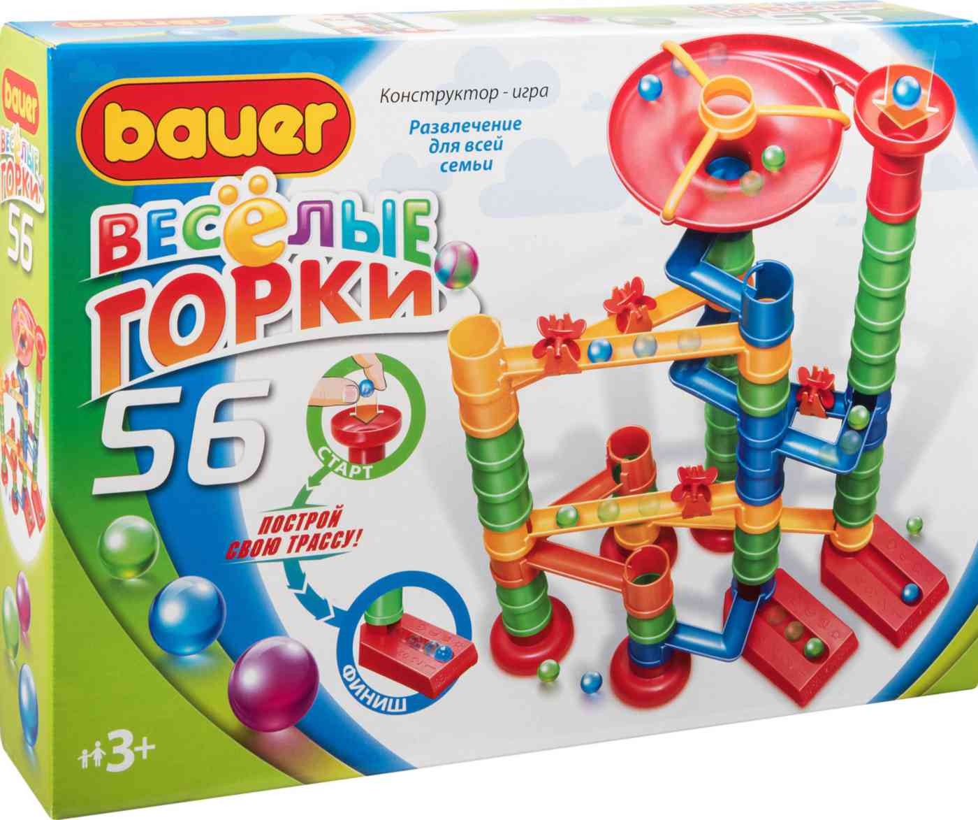Конструктор Bauer Весёлые горки 3+