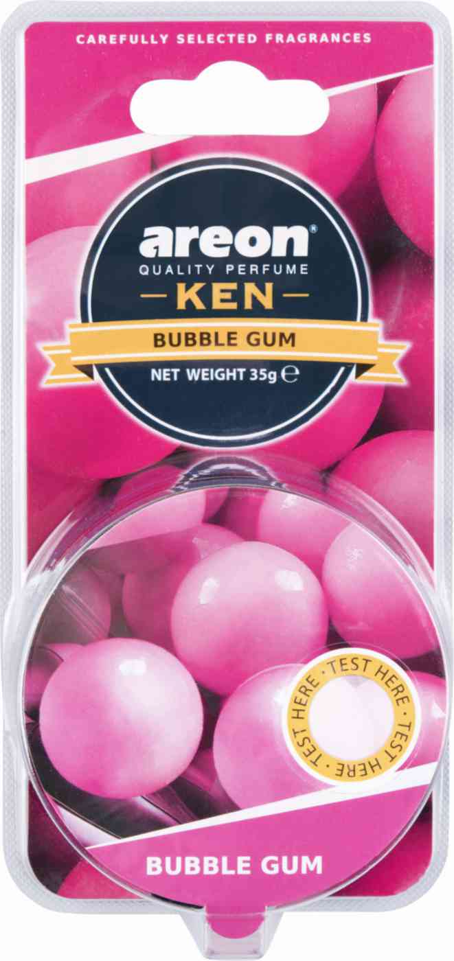 Ароматизатор для автомобиля Areon Ken Bubble Gum