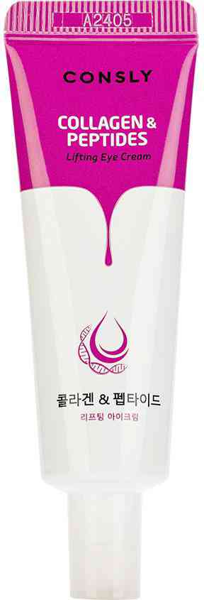 Лифтинг-крем для век Consly Collagen & Peptides с пептидами и коллагеном