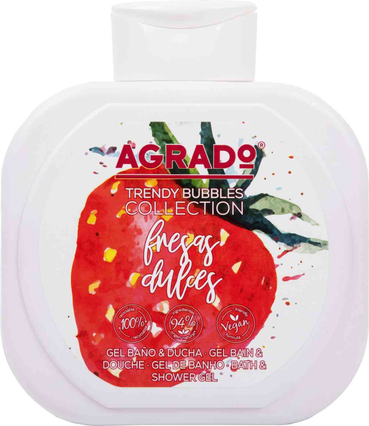 Гель для ванн и душа Agrado Sweet Strawberries