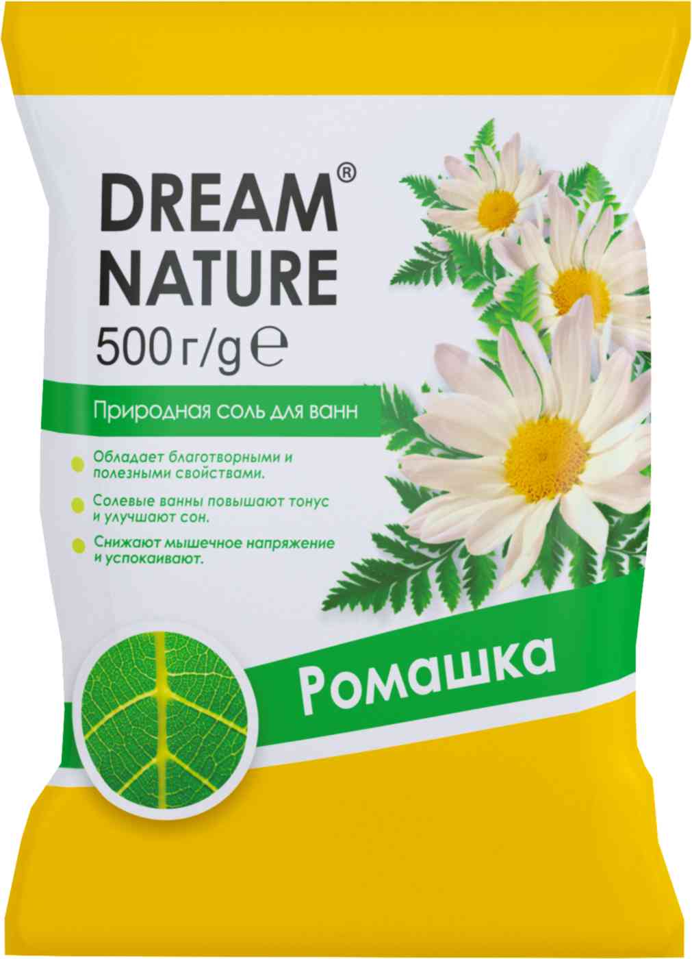 Соль для ванн Dream Nature Ромашка