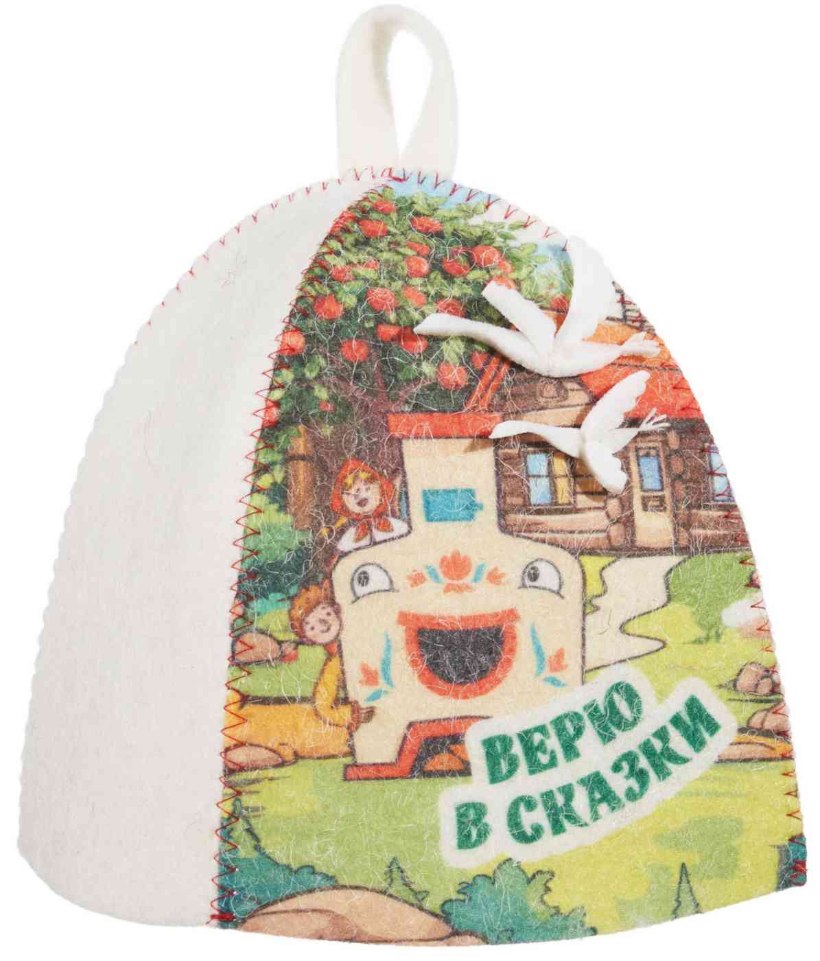 Шапка для бани детская ГлавБаня Верю в сказки