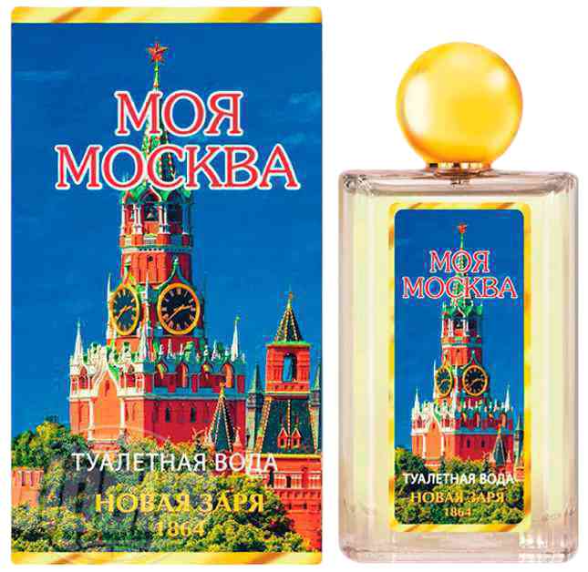 Туалетная вода для мужчин Новая Заря Моя Москва