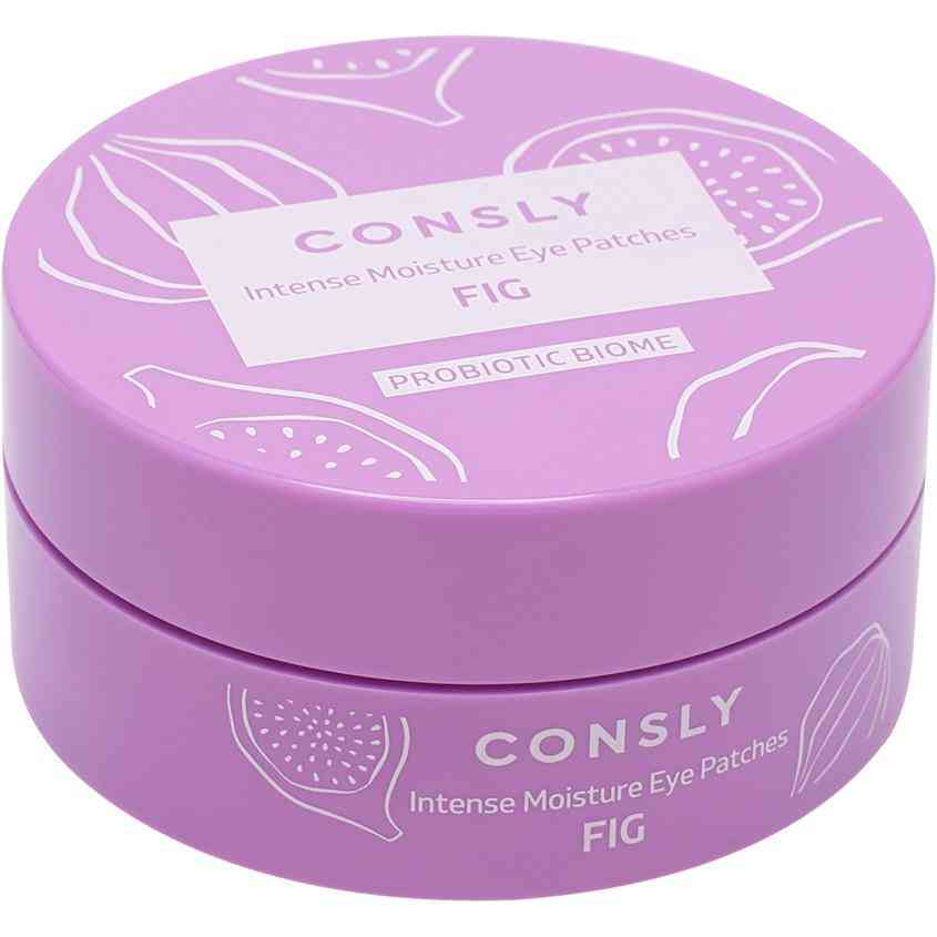 Патчи для чувствительной и сухой кожи век Consly Fig глубоко увлажняющие