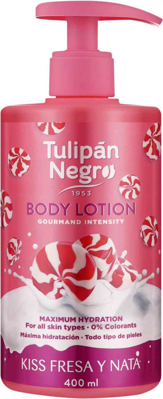 Лосьон для тела Tulipan Negro увлажняющий клубника