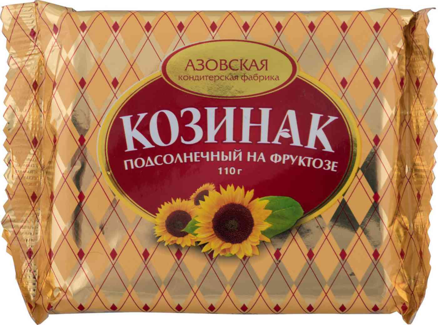 Козинак подсолнечный Азовская кондитерская фабрика на фруктозе