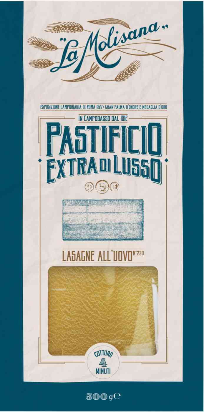 Макаронные изделия Lasagne All'uovo la Molisana