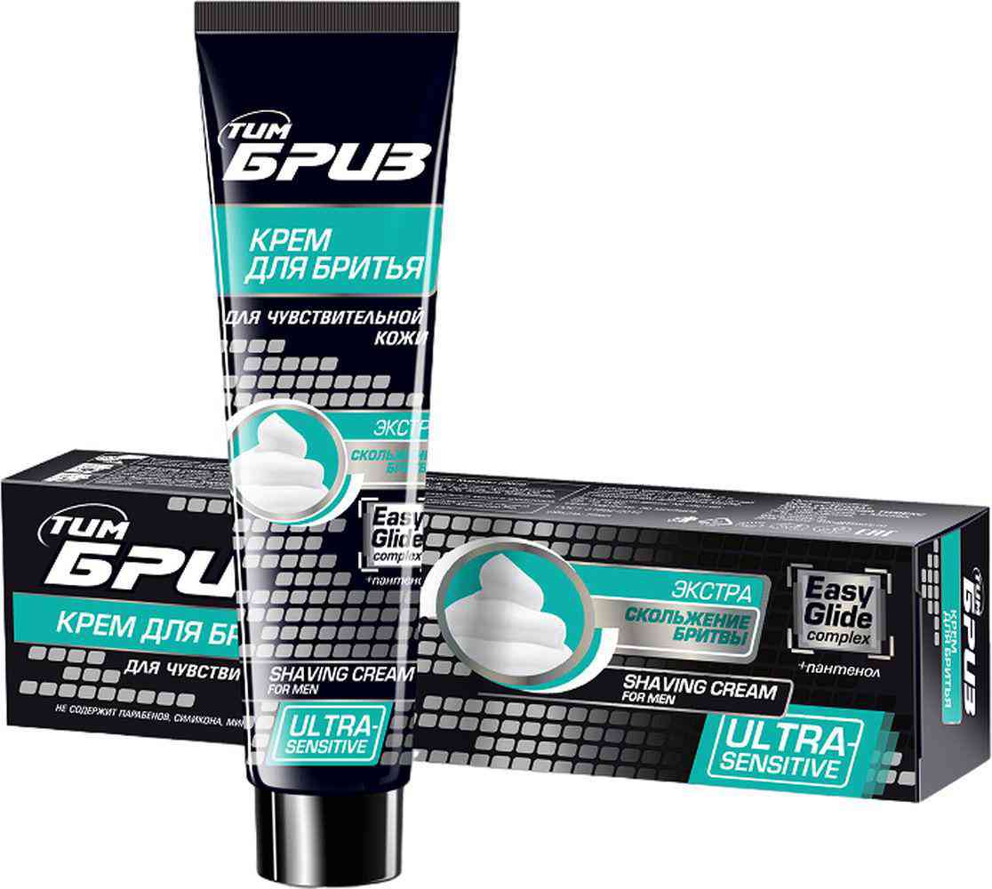 Крем для бритья для чувствительной кожи ТимБриз Easy Glide