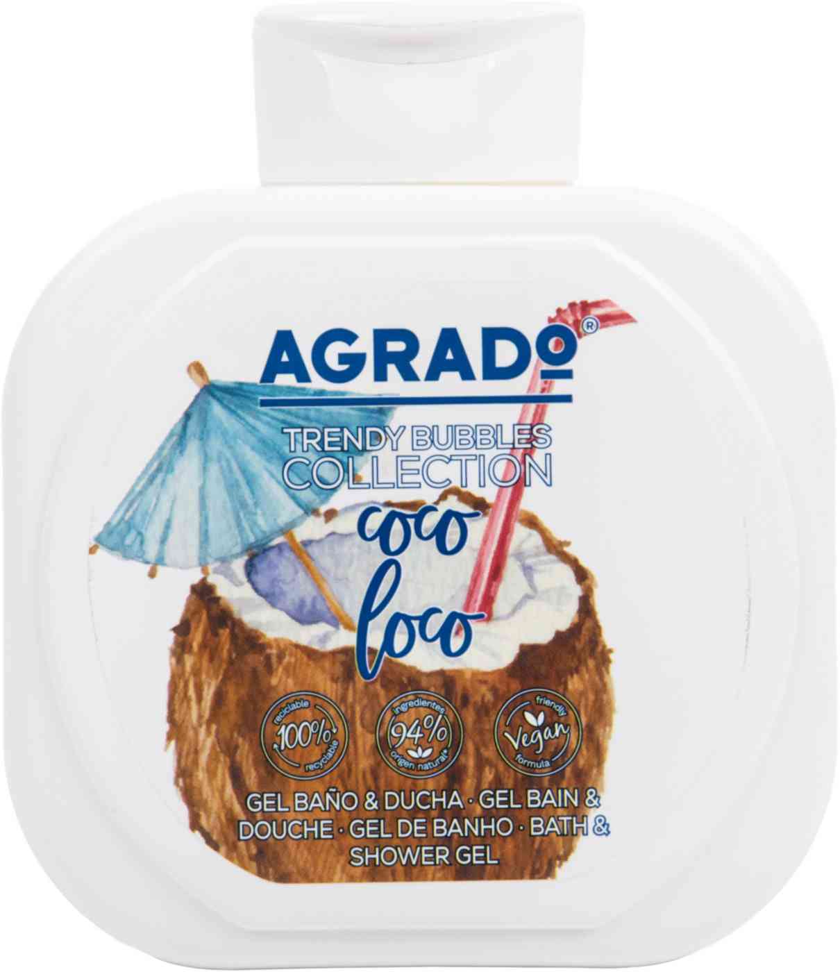 Гель для ванн и душа Agrado Coco Loco