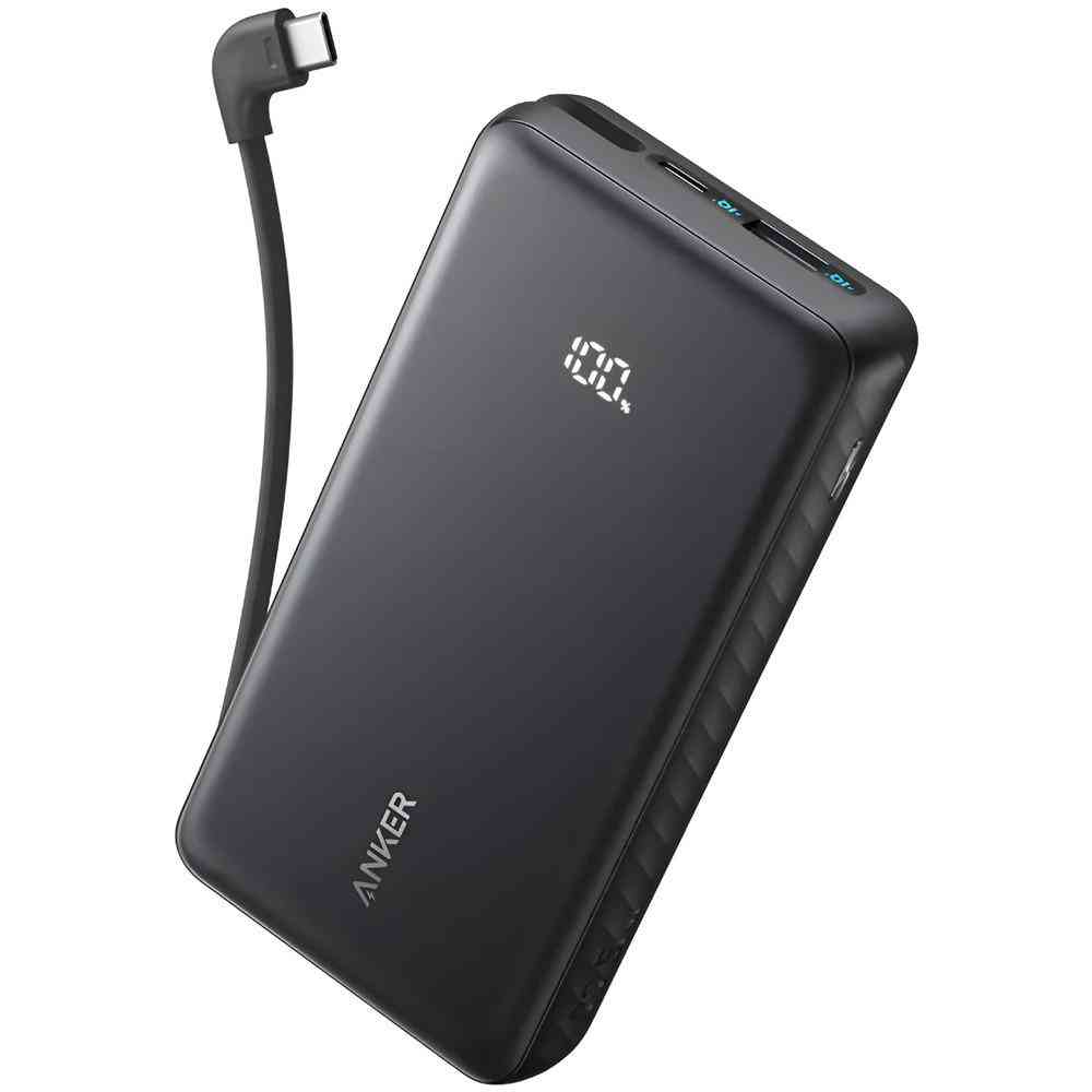Аккумулятор внешний Anker Zolo 1 Built-In USB-C Cable