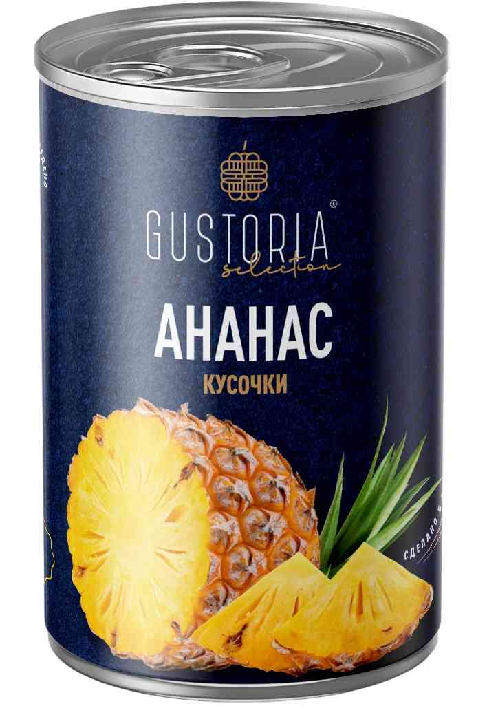 Ананасы кусочки Gustoria