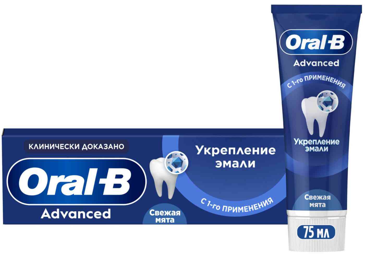 Зубная паста Oral-B Advanced укрепление эмали