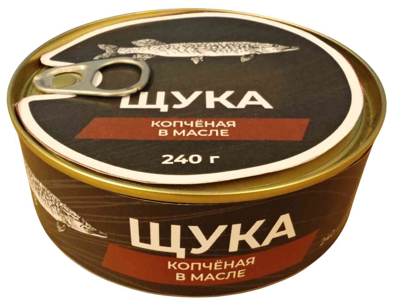 Щука Астраханский Рыбзавод копченая в масле