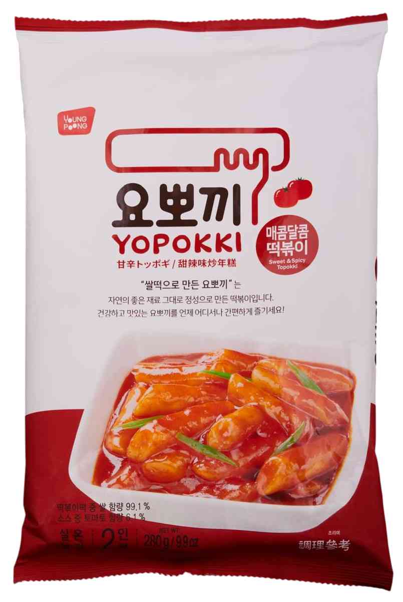 Клецки рисовые Young Poong с остро-сладким соусом