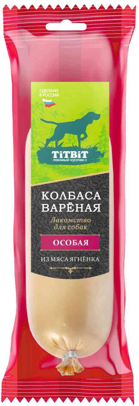 Лакомство для собак TiTBiT колбаса вареная особая