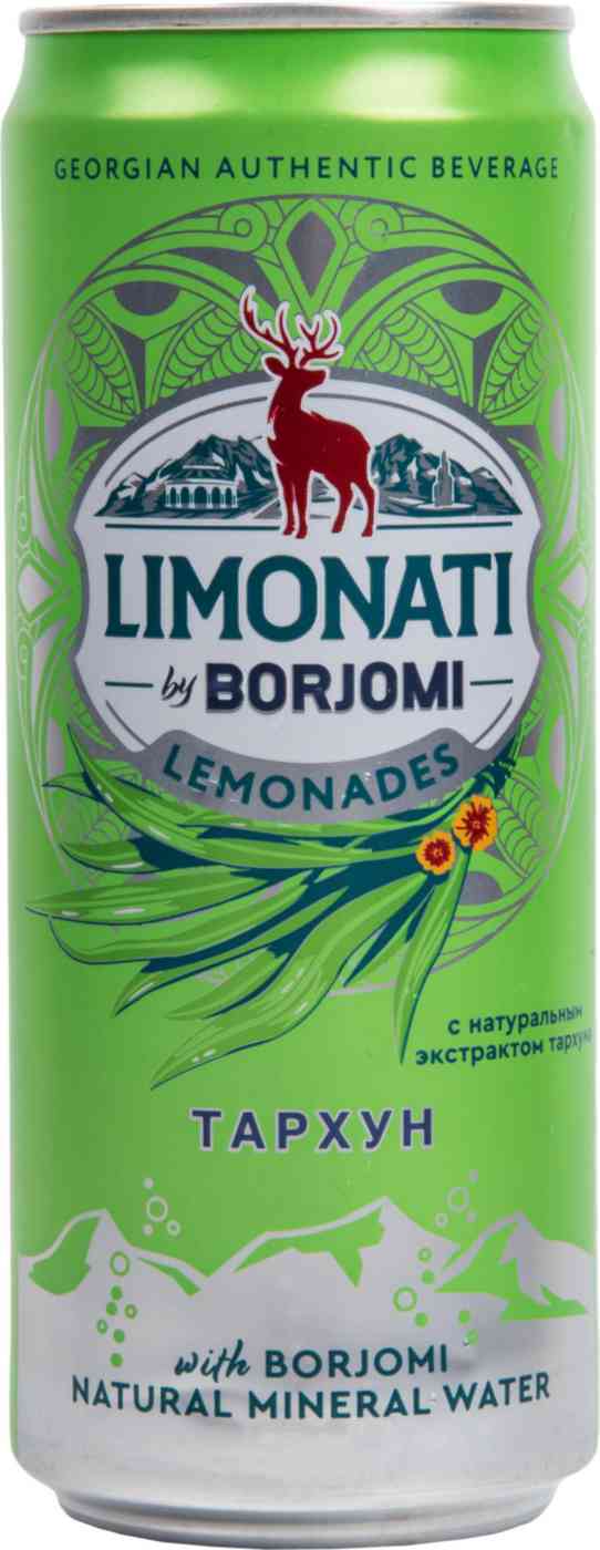 Лимонад грузинский Limonati by Borjomi Тархун