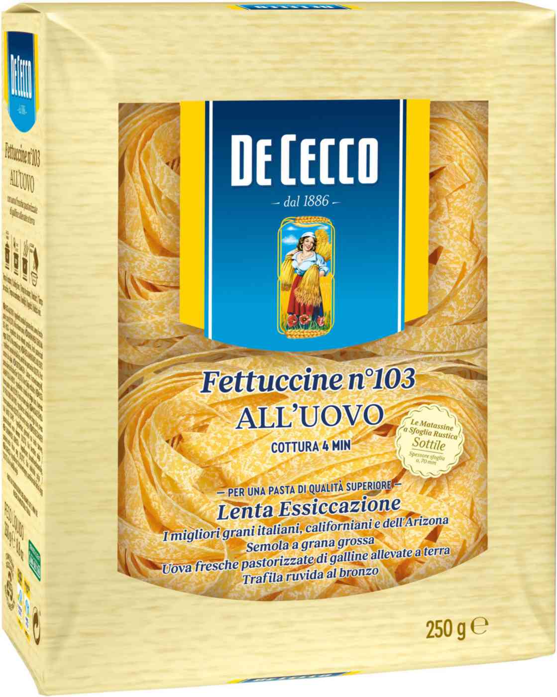Макаронные изделия De Cecco Fettuccine n.103