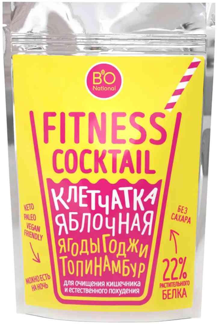 Клетчатка яблочная Bio National Fitness ягоды годжи-топинамбур