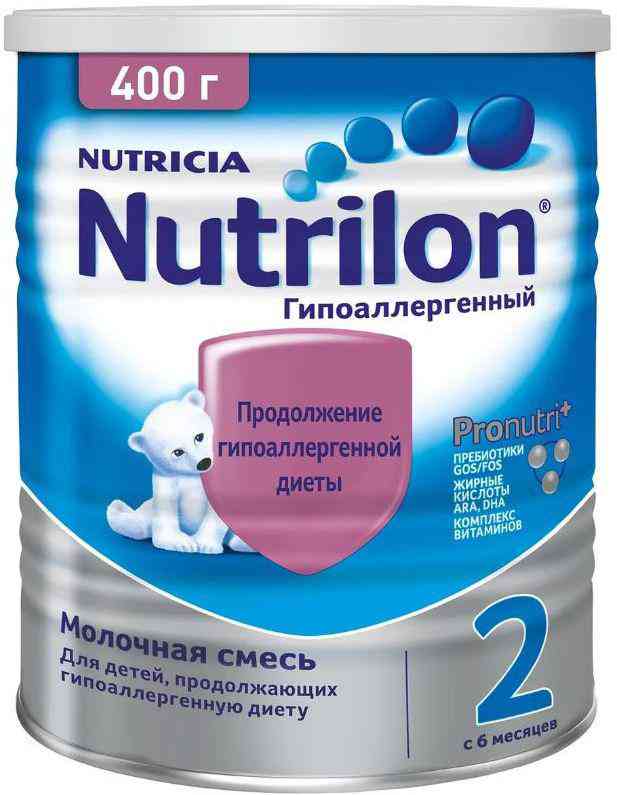 Сухая молочная смесь Nutrilon Гипоаллергенный 2 с 6 месяцев