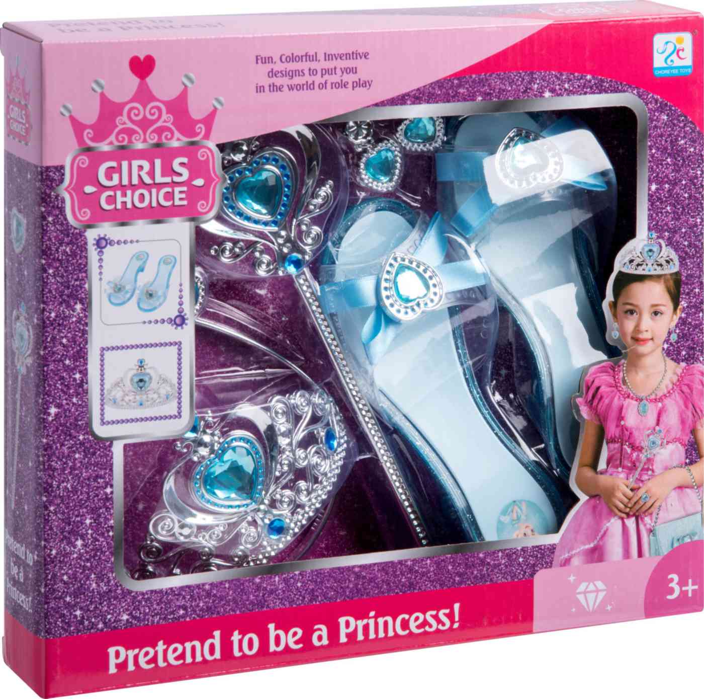 Игровой набор Choreyee toys Стилист Принцесса