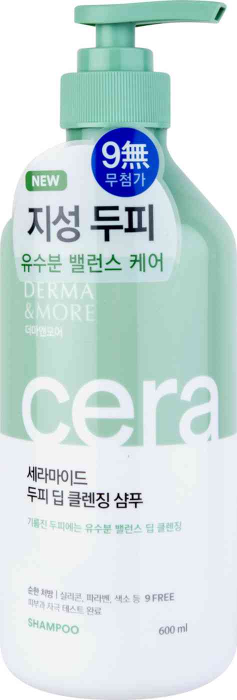 Шампунь Derma & More Ceramide Deep Cleansing Глубокое очищение