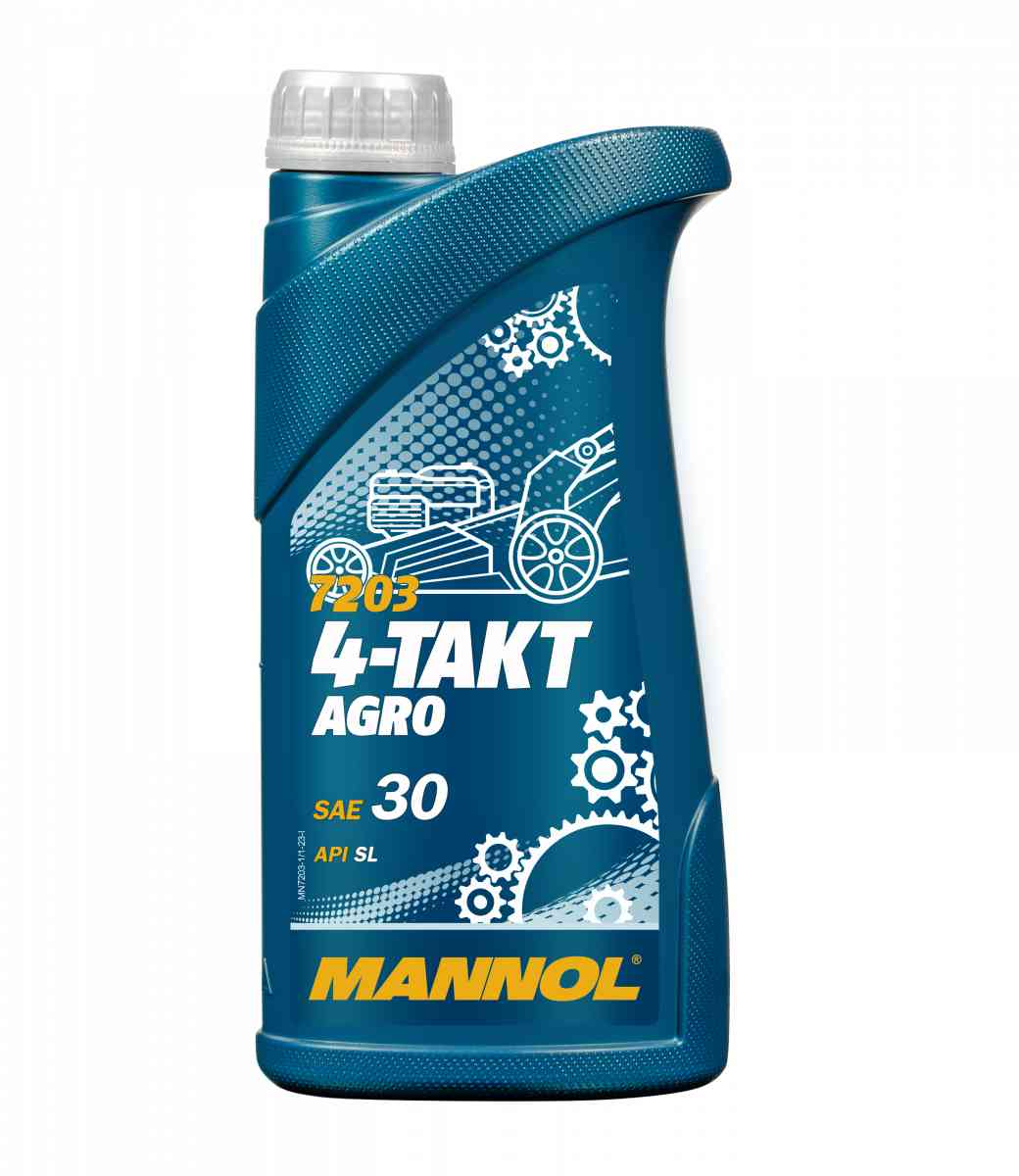 Масло моторное для садовой техники Mannol 4-TAKT Agro 30