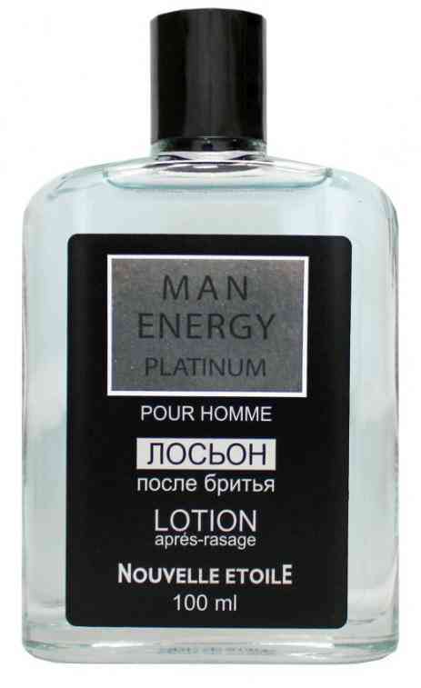 Лосьон после бритья Новая заря Man Energy Platinum