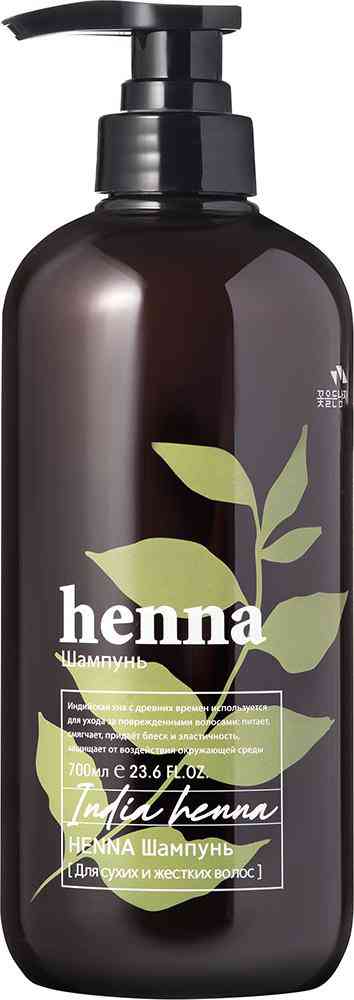 Шампунь для сухих и жестких волос Flor de Man Henna
