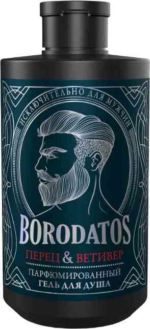 Гель для душа Borodatos перец-ветивер