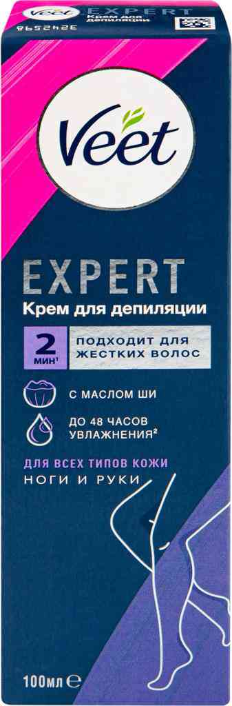 Крем для депиляции Veet Expert для всех типов кожи